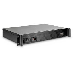 Servidor Inter-Tech 1.5U-1528-1 Rack Mini-ITX Hot-Swap USB 2.0 Negro