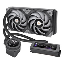 Refrigeración líquida Thermaltake Floe RC Ultra 240mm 2 ventiladores LCD