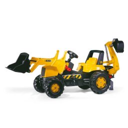 Correpasillos Infantil Rolly Toys rollyJunior JCB Pedal 4 Ruedas Negro/Amarillo