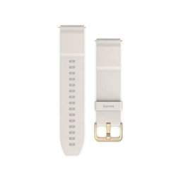 Pulsera Hama para Reloj Inteligente Beige Silicona y Acero Inoxidable