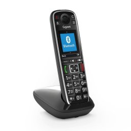 Teléfono Gigaset E720 Inalámbrico DECT Negro con Agenda de 200 Contactos