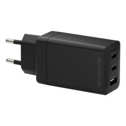 Cargador DBRAMANTE1928 CI65EUBL7229 65W 2 Puertos USB-C Carga Rápida Negro