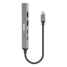 Hub Port Designs 4 puertos 5000 Mbit/s modelo 900163 con PD 100W