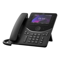 Teléfono IP Cisco 9861 Negro Carbono 10 líneas Pantalla 5" Wi-Fi Bluetooth