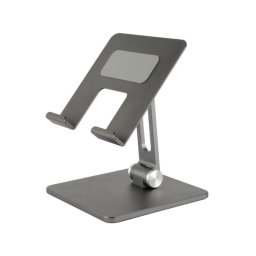 Soporte pasivo para tablet DLH DY-DU4775 hasta 13" aluminio negro