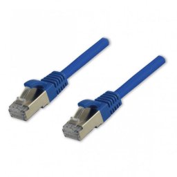 Cable de red MCL Cat8.1 S/FTP 2 m azul RJ-45 a RJ-45