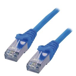 Cable de red MCL Cat6a 1,5 m S/FTP Azul