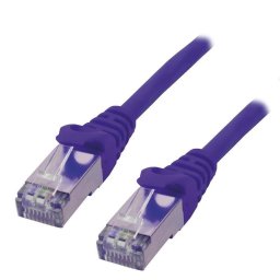 Cable de red MCL Cat6 3 m púrpura F/UTP RJ-45