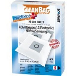 Bolsas de aspiración Cleanbag M 101 DAE 3 Daewoo 4 piezas