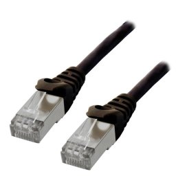 Cable de red MCL RJ45 Cat6 10 m Negro F/UTP