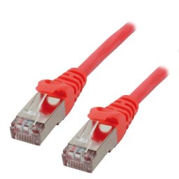 Cable de red MCL RJ45 Cat6 2 m Rojo blindado F/UTP