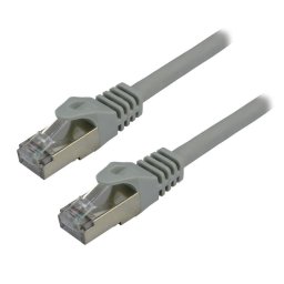 Cable de red MCL Cat7 S/FTP 1 m Gris RJ-45 a RJ-45