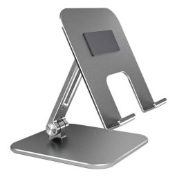 Soporte de escritorio para smartphone DLH DY-DU5215 Aluminio Plata