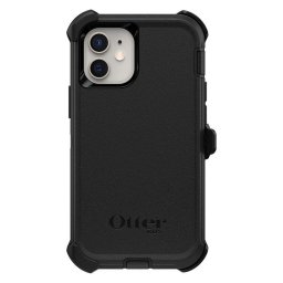 Funda para móvil OtterBox Defender Series Cover Policarbonato Negro para iPhone 12/12 Pro