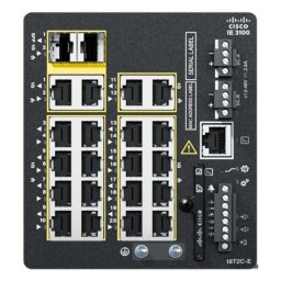 Conmutador Cisco Catalyst IE3100 Gestionado L2/L3 18 Puertos Gigabit Ethernet Montaje en Rack