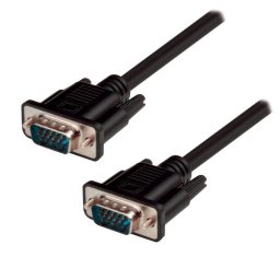 Cable VGA MCL MC340B/15P-3M 3 m Macho a Macho Negro