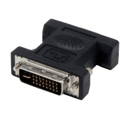 Adaptador MCL DVI-I Macho a VGA Hembra Negro