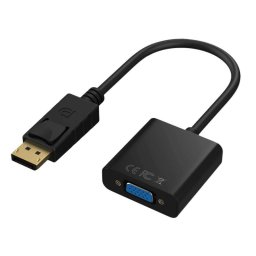 Adaptador DisplayPort a VGA DLH DY-TU4941B 0,15 m Negro