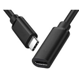 Cable extensor USB-C a USB-C DLH DY-TU3856 2 m USB 3.2 Gen 1 5 Gbit/s Negro