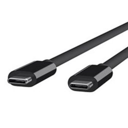 Cable USB-C a USB-C DLH DY-TU2704B 1 m USB 2.0 Negro
