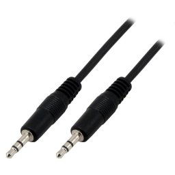 Cable de audio MCL jack 3.5mm macho a macho 5 m negro