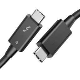 Cable USB C a USB C DLH DY-TU5385B 1 m 40 Gbit/s Negro