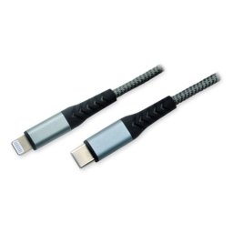 Cable MCL Lightning a USB-C 1 m 60 W Gris