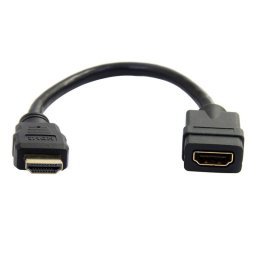 Cable Extensor HDMI 15 cm StarTech Macho a Hembra 4K UHD 30Hz