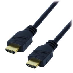 Cable HDMI MCL 1m Ethernet 4K 3D Negro