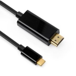 Cable adaptador USB-C a HDMI DLH DY-TU4662B 2 m 4K 30 Hz