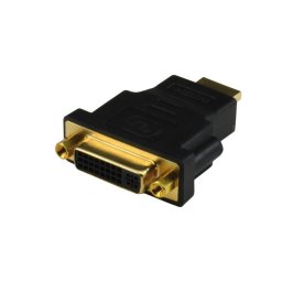 Adaptador MCL DVI-I a HDMI Negro