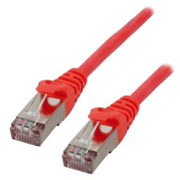 Cable de red MCL Cat6a S/FTP 2 m rojo