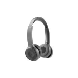 Auriculares Cisco 730 inalámbricos y con cable Bluetooth con cancelación de ruido negro carbono