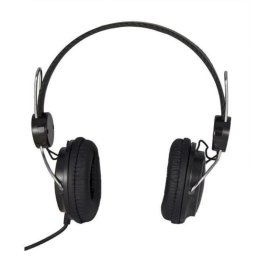 Auriculares MCL CSQ-HEAD/NZ con cable 3,5 mm para música, negros