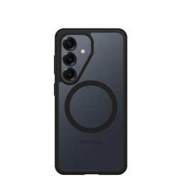 Funda para móvil OtterBox React Magnets Series Cover resistente negra transparente para Galaxy S26