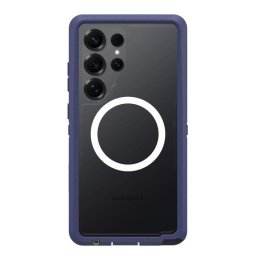 Funda para móvil OtterBox Defender XT Cover plástico púrpura transparente con imanes para Galaxy S25 Ultra