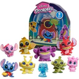 Figuras de juguete Just Play Doorables Stitch Experiments Collection Peek Multicolor