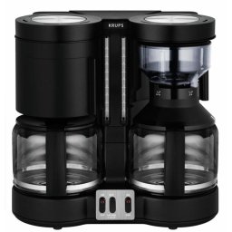 Cafetera de goteo Krups KM8508 1 L 2200 W 10 tazas negra con apagado automático