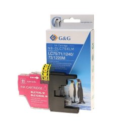 Cartucho de tinta Magenta G&G 14512 compatible con Brother