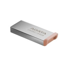 Unidad flash USB ADATA UR350 64 GB USB-A 3.2 Gen 1 marrón metálico