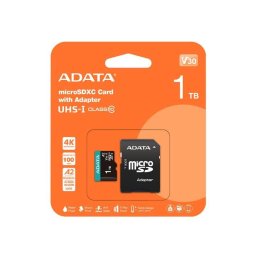 Tarjeta memoria ADATA Premier Pro AUSDX1TUI3V30SA2-RA1 1 TB MicroSDXC UHS-I