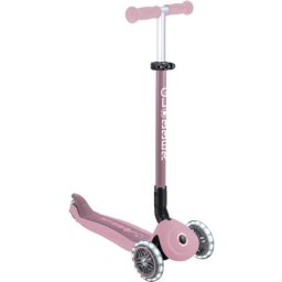 Patinete 3 en 1 Globber Go-Up Active Lights Eco 3 ruedas Berry