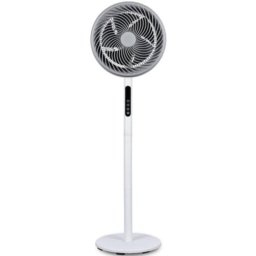 Ventilador de Pie Daewoo DW9008 90W 3 Velocidades 30cm 5 Aspas con Mando a Distancia Silencioso