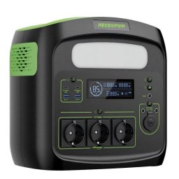 Estación de energía Newsmy NECESPOW N7576 484Wh 10 puertos LiFePO4 LED regulable