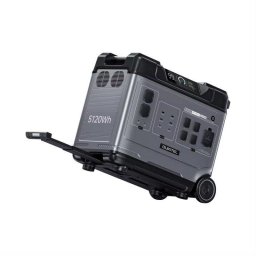 Estación de energía Oukitel P5000Epro 5120Wh 15 puertos AC y USB Batería LiFePO4 App móvil