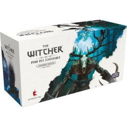 Expansión de juego de mesa Asmodee The Witcher Camino del Destino Monstruos Legendarios para 1-5 jugadores