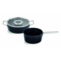 Kit de Cocina Fissler Adamant 2 Piezas Acero Inoxidable Antracita