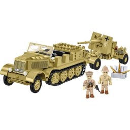 COBI Juegos de construcción Sd.Kfz 8 y 8.8 cm Flak 36 COBI-3143 975 piezas