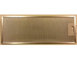 Filtro de grasa metálico Respekta MIZ4138 lavable lavavajillas para campana de cocina