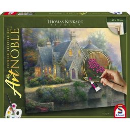Set de Pintura Schmidt Spiele My ArtNOBLE Thomas Kinkade Lamplight Manor